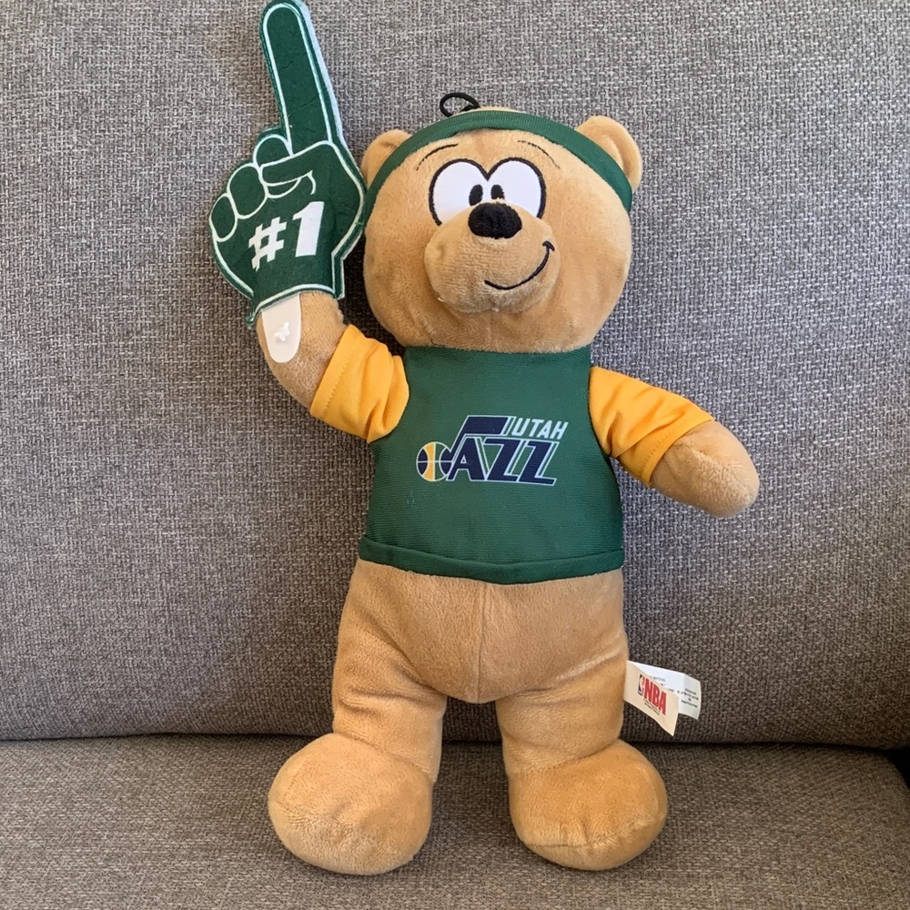 Utah Jazz Official NBA Basketball Teddy Bear 17” Stuffed Animal Plush